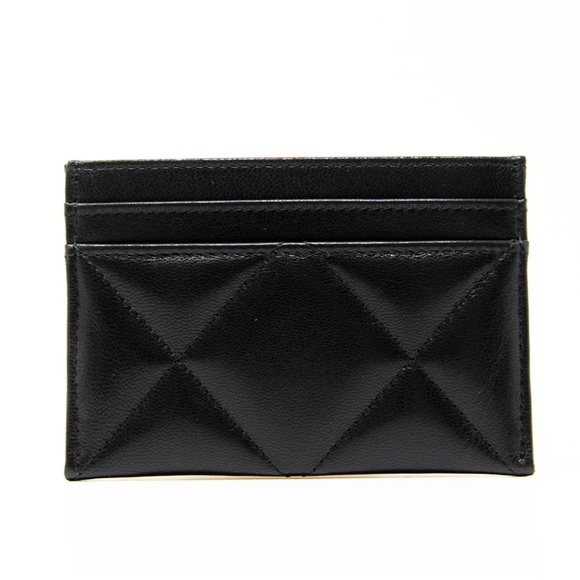 Chanel 19 Black Card Holder - Picture 3 of 10